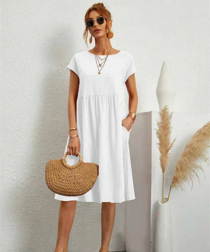 Mira - Casual Pocket Dress