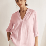 100% Linen Dress Shirt JOANNA