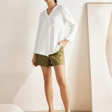 100% Linen Tie Cardigan Top DAKOTA