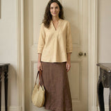 100% Linen Dress Shirt JOANNA