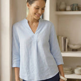 100% Linen Dress Shirt JOANNA