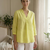 100% Linen Dress Shirt JOANNA