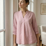 100% Linen Dress Shirt JOANNA