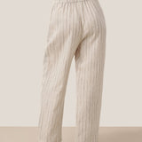 100% Linen Sketch Stripe Suit Set ELOISE