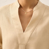100% Linen Dress Shirt JOANNA