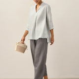 100% Linen Dress Shirt JOANNA