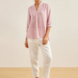 100% Linen Dress Shirt JOANNA