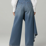 Amelia - Wrap Denim Pants