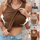 DASHA™ - Comfort Built-In Bra Tank Top (Pack of 2)