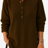 Harperly – Long Sleeve Solid Knit Sweater