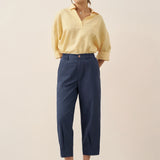 Linen Oversized Fit Pocket Shirt ELOWEN