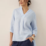 100% Linen Dress Shirt JOANNA