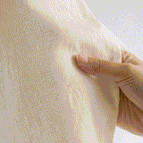 100% Linen Hidden Button Crew Neck Shirt INES
