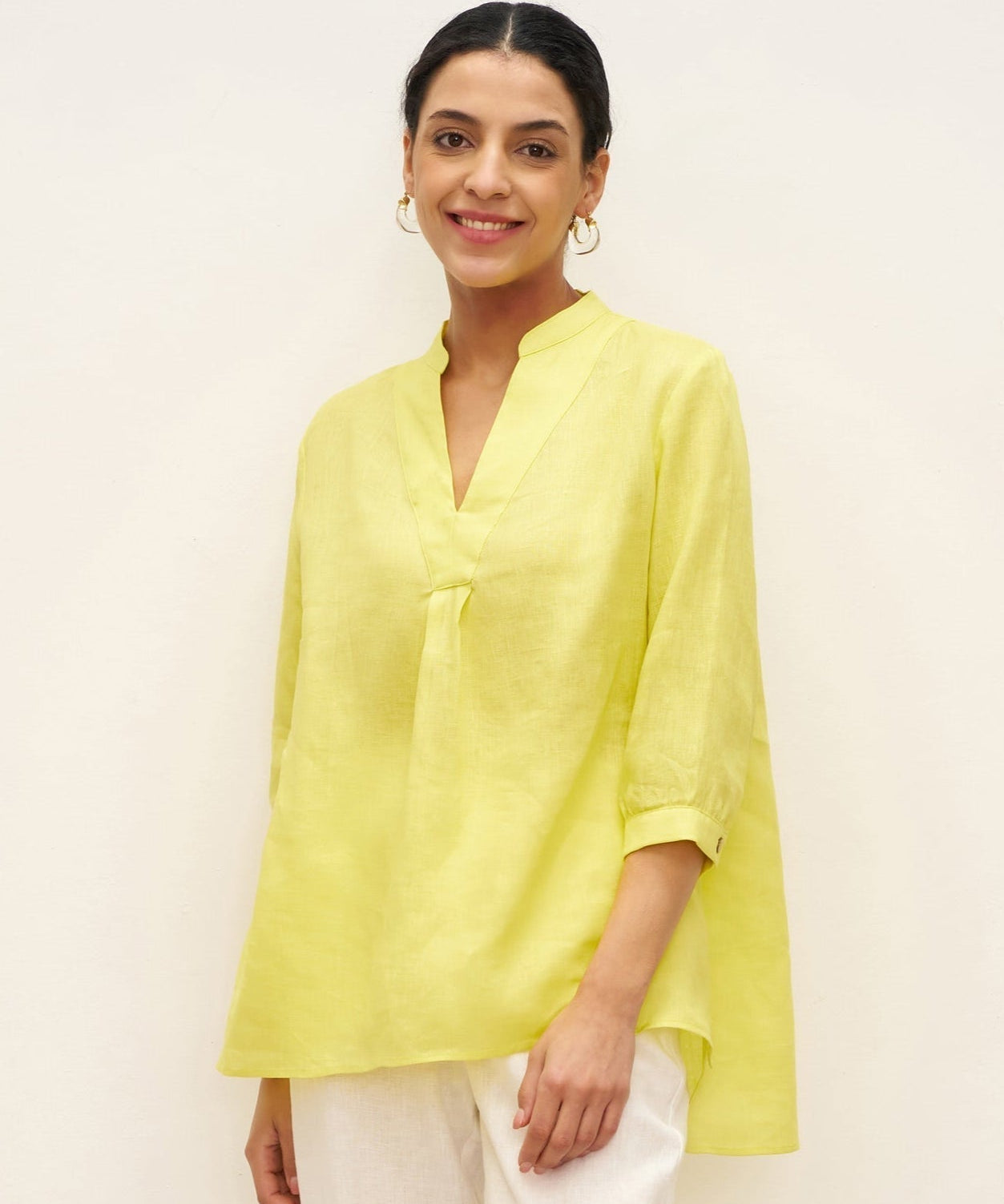 100% Linen Dress Shirt JOANNA