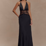 Velina - Lace and Satin Dress