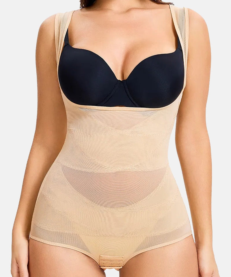 SuperPower Mesh Tummy Control Seamless Bodysuit