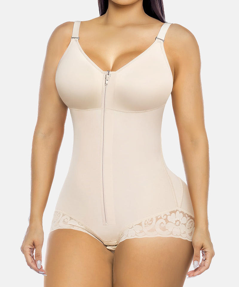 Overbust Fajas Colombianas Shapewear for Women Tummy Control Brief Shaper for Summer Shorts and Skirts