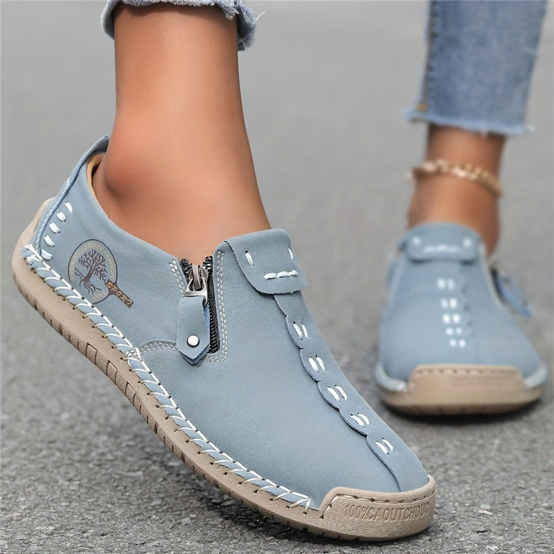 Elira - Comfort Sneakers with Zipper