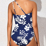Maclair & Co. - One Shoulder One Piece Swimsuit for Women Tummy Control Bathing Suits