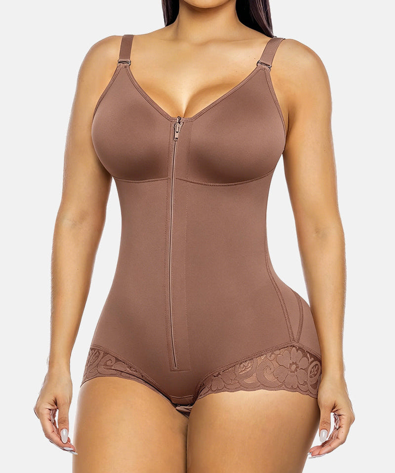 Overbust Fajas Colombianas Shapewear for Women Tummy Control Brief Shaper for Summer Shorts and Skirts