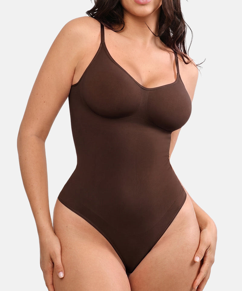 Backless Slimming Thong Bodysuit