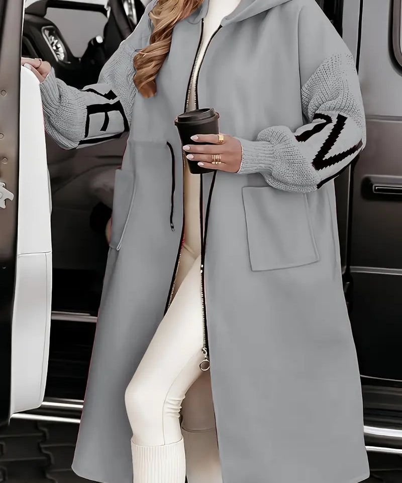 Rosana - Elegant Hooded Coatigan