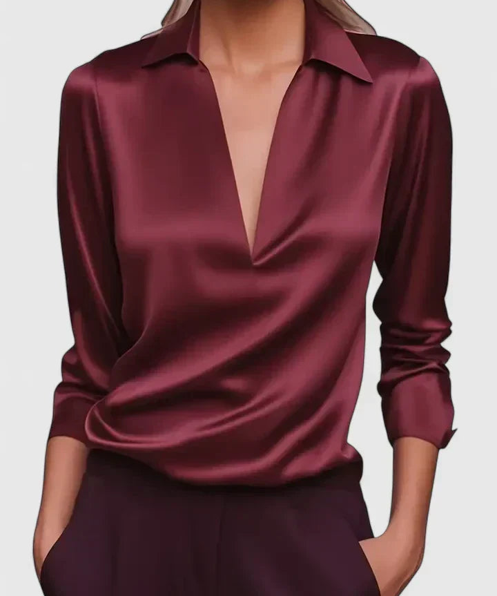 Calvina - Sophisticated Blouse