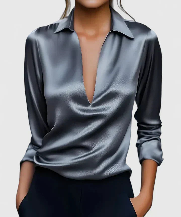 Calvina - Sophisticated Blouse