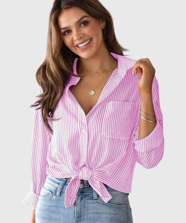 Ariana - Collared Neck Shirt