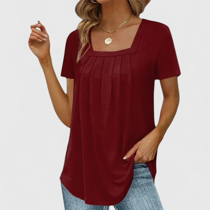 Mirelina - Sophisticated Summer Blouse
