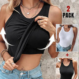 DASHA™ - Comfort Built-In Bra Tank Top (Pack of 2)