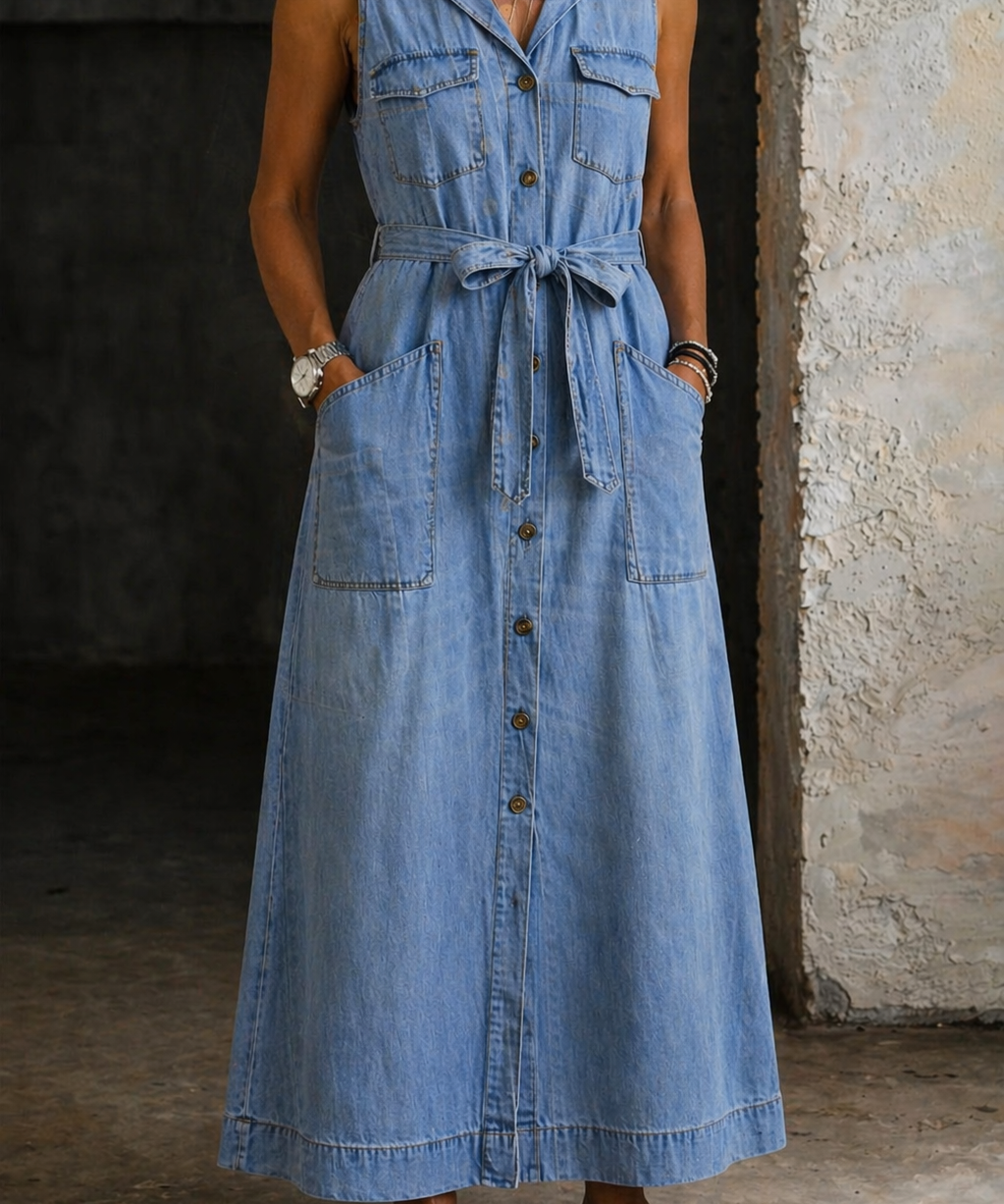 Susan - Denim Dress