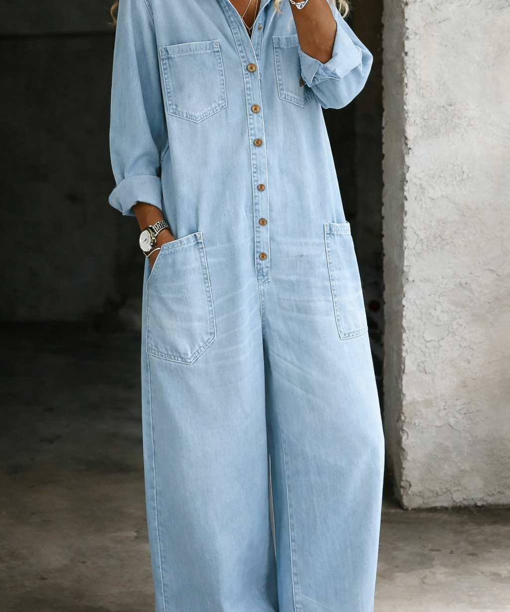 Patricia - Comfortable Casual Jumpsuit