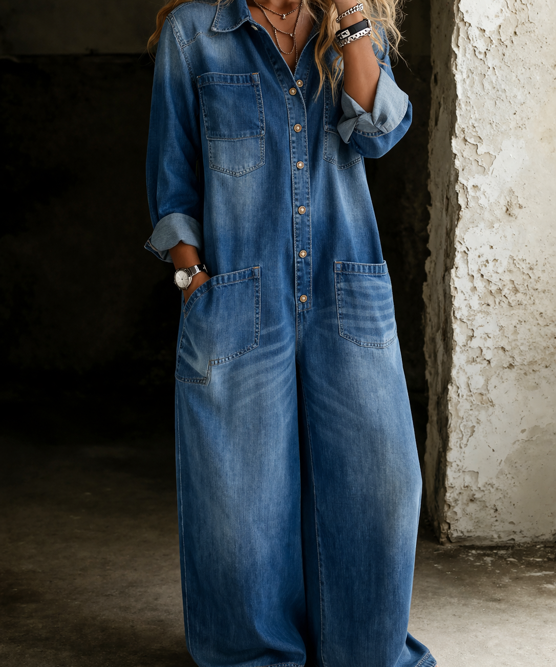 Patricia - Comfortable Casual Jumpsuit