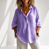 Maren Cotton Linen Blouse