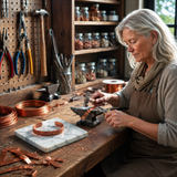 Ember Copper Ring