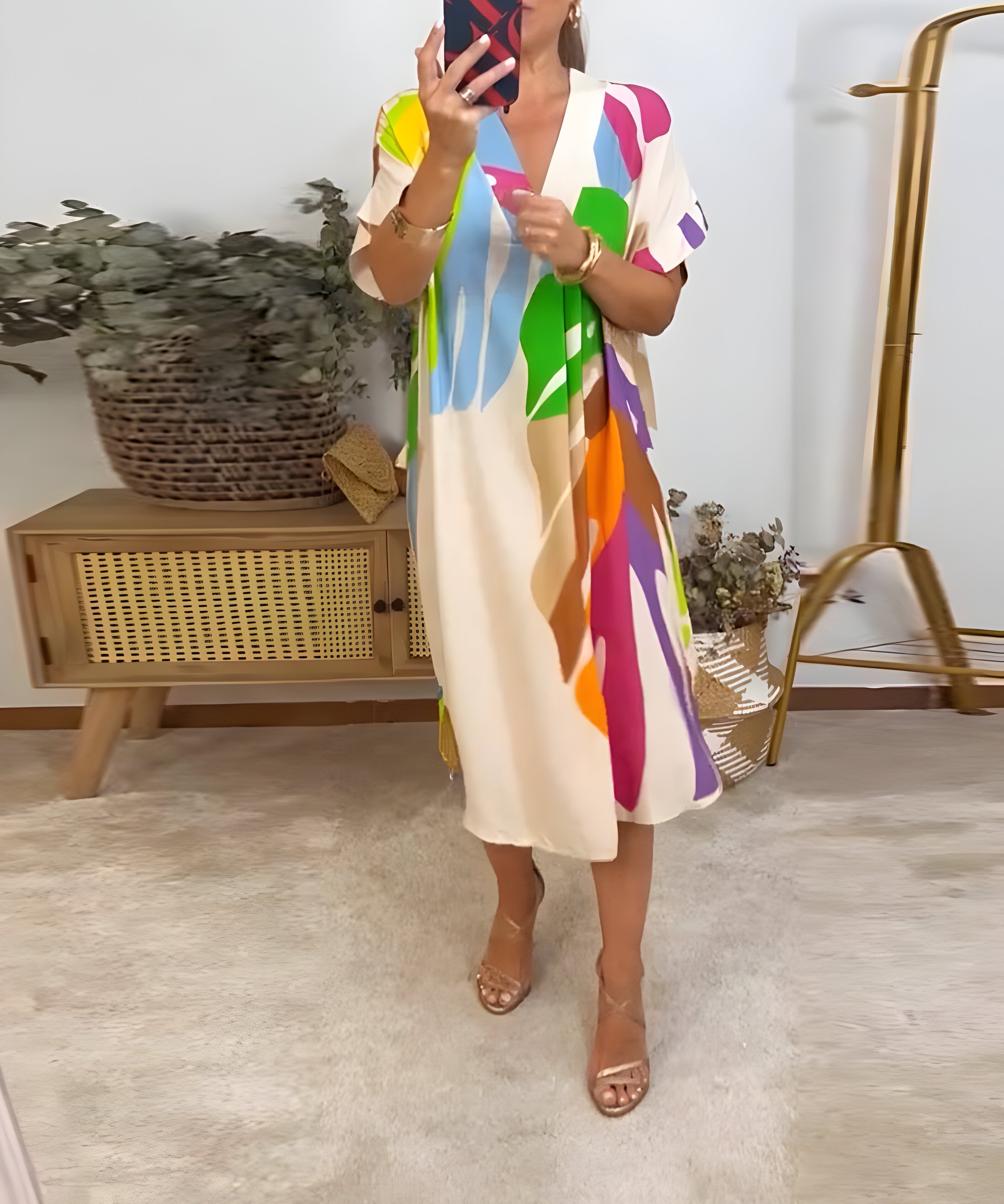 Rosaline - Floral Casual Dress