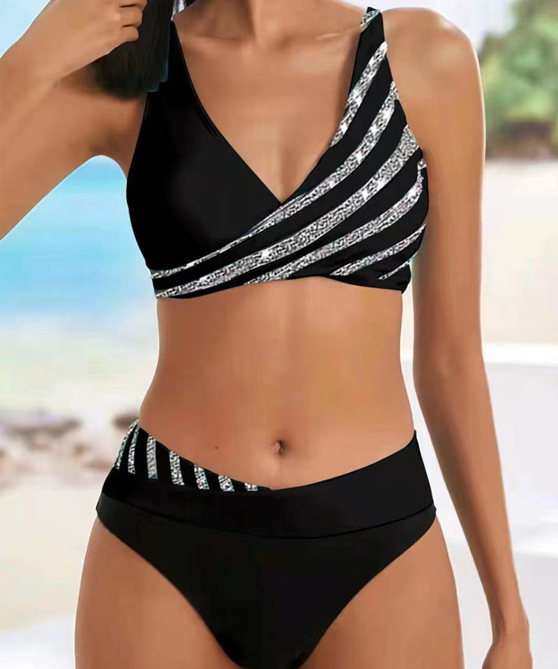 Maya - Printed Bikini in Warm Tones