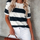 KAELY™ – Easygoing Classic Stripe Tee