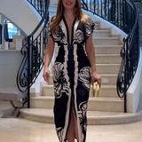 Nuria Blossom - Chic Pleated Dress