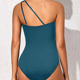Maclair & Co. - One Shoulder One Piece Swimsuit for Women Tummy Control Bathing Suits