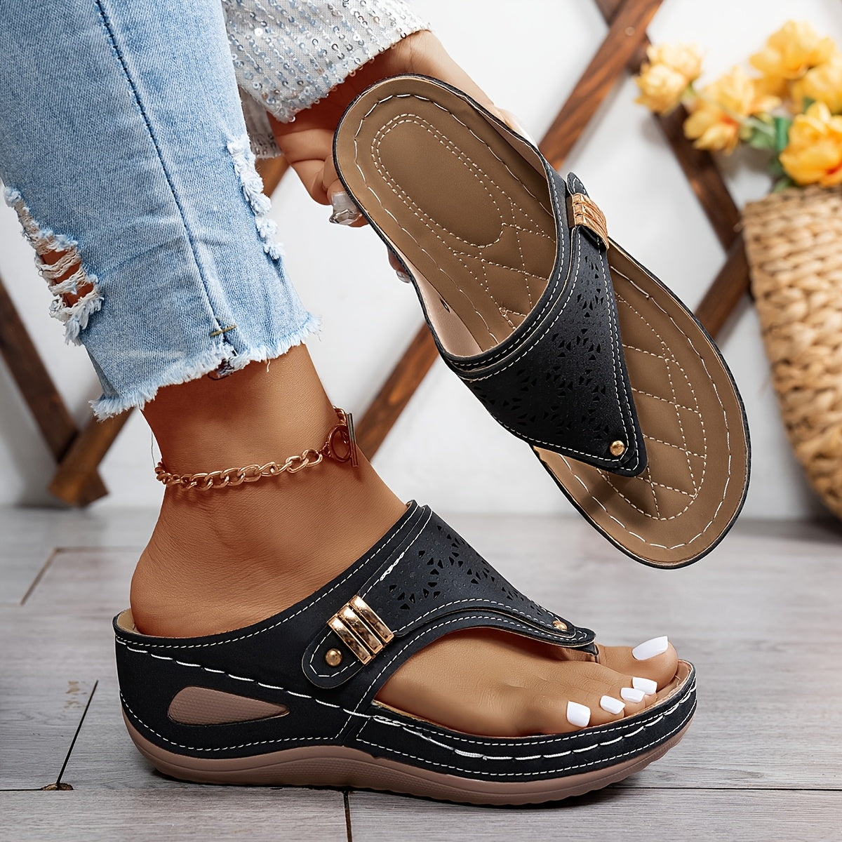 Jean - Orthopedic Sandals