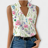 Loretta - Sophisticated V-neck Top
