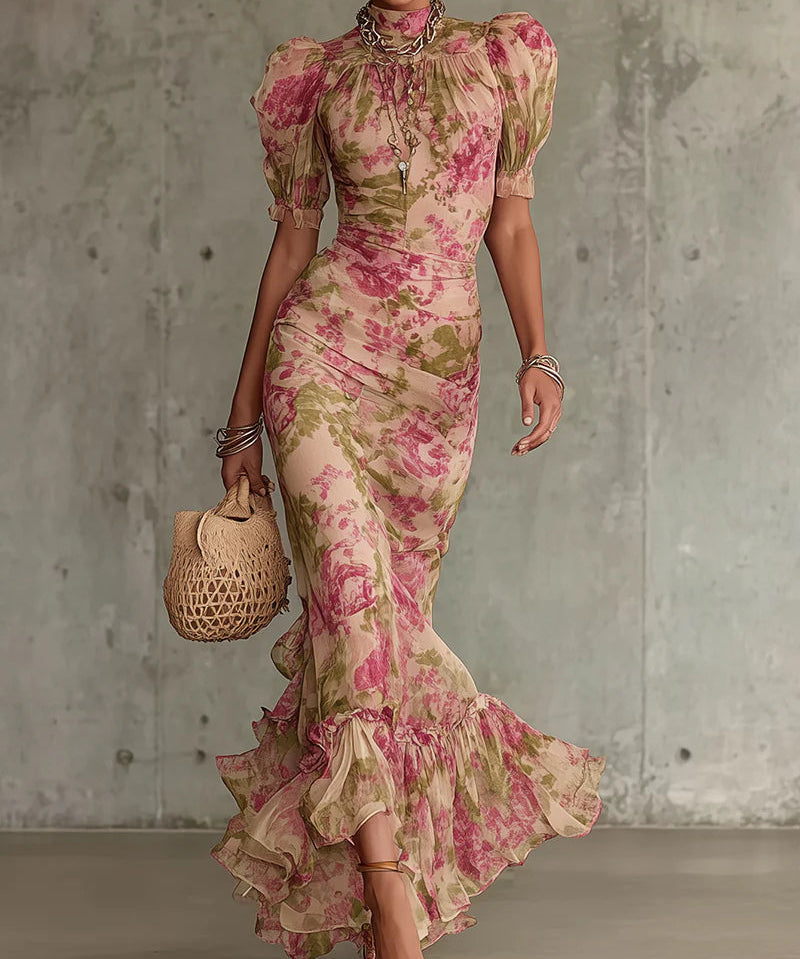 Rose - Vintage Maxi Dress