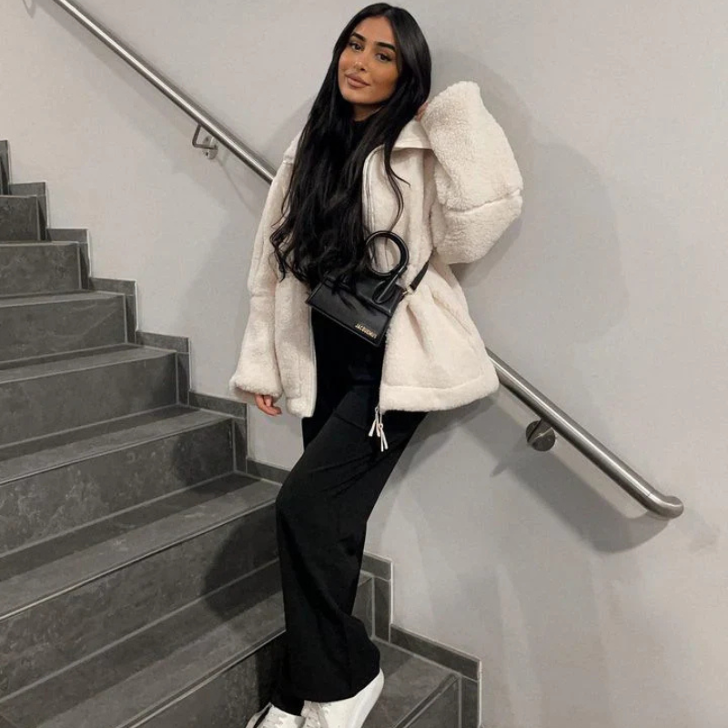 Hailey - Soft Teddy Coat