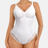 Lace Shapewear Thong Tummy Control Bodysuit