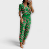 Linda - Elegant set of top and pants