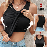 DASHA™ - Comfort Built-In Bra Tank Top (Pack of 2)