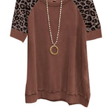 UNAN™ - Vintage Leopard Print Top