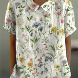 MARLENE™ – Vintage Print Shirt
